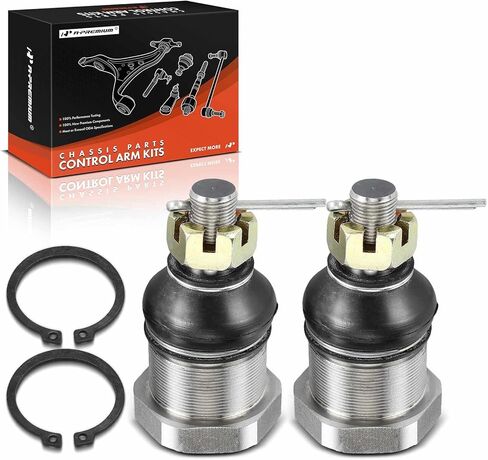 A-Premium 2 × وصلة كروية علوية أمامية، متوافقة مع Dodge Ram 4500 Ram 5500 2008-2010 & Ram 4500 5500 2011-2023 & Sterling Truck Bullet 45 2008-2009، Bullet 55 2008 in Kuwait