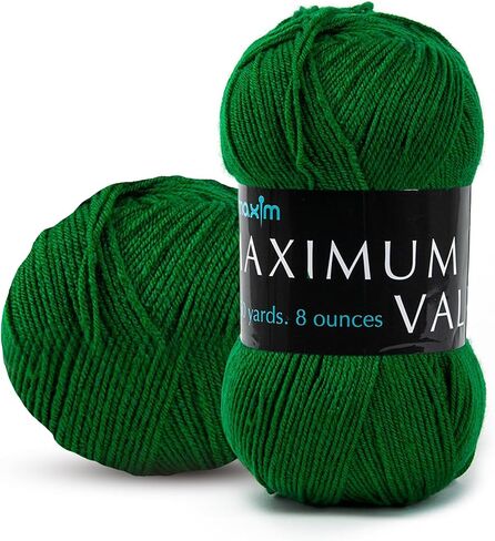 Mary Maxim Maximum Value Yarn - Green in Saudi Arabia
