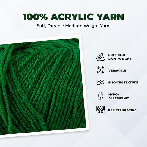 Mary Maxim Maximum Value Yarn - Green in Saudi Arabia