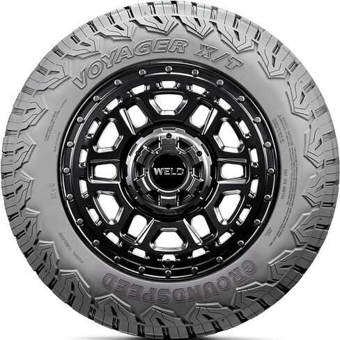 Groundspeed Voyager XT Truck/SUV X/T All-Terrain Mud Off-Road Radial Tire-215/60R17 215/60/17 215/60-17 100H Load Range SL 4-Ply BSW Black Side Wall UTQG 660AA in Saudi Arabia