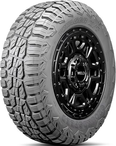 Groundspeed Voyager XT Truck/SUV X/T All-Terrain Mud Off-Road Radial Tire-215/60R17 215/60/17 215/60-17 100H Load Range SL 4-Ply BSW Black Side Wall UTQG 660AA in Saudi Arabia