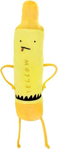 لعبة MerryMakers The Day the Crayons Quit Yellow Plush، مقاس 30.48 سم، بناءً على كتب درو دايوالت وأوليفر جيفرز in Kuwait
