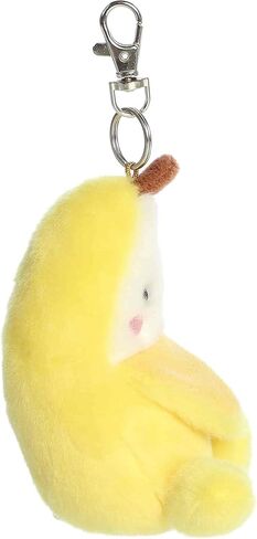 Aurora® Adorable Palm Pals™ Gwen Banana™ Clip-On - Fun Collectible Plush For Kids and Adult Collectors - Perfect for Decorating Rooms and Birthday Gifts - Yellow 4.5 Inches in Kuwait