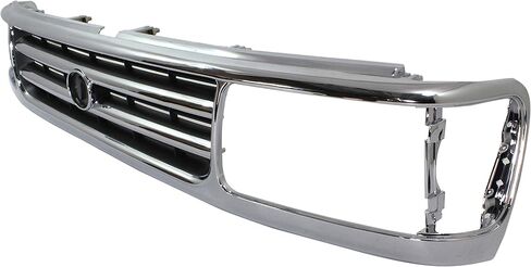 شبكة Garage-Pro متوافقة مع Toyota T100 1993-1998 غلاف كروم/إدراج مطلي باللون الأسود in Kuwait