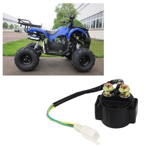 FLYPIG Starter Solenoid Relay for 50cc-125cc GY6 يستبدل 35860-MCA-A61 35850-MCA-003 0452761 لهوندا ياماها سوزوكي بولاريس تاوتاو ATV رباعية سكوتر Go Kart Dirt Bike Coolster Apollo Baja Roketa Sunl in Kuwait