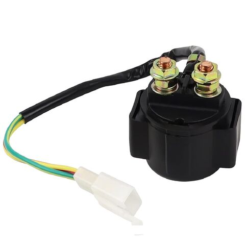 FLYPIG Starter Solenoid Relay for 50cc-125cc GY6 يستبدل 35860-MCA-A61 35850-MCA-003 0452761 لهوندا ياماها سوزوكي بولاريس تاوتاو ATV رباعية سكوتر Go Kart Dirt Bike Coolster Apollo Baja Roketa Sunl in Kuwait