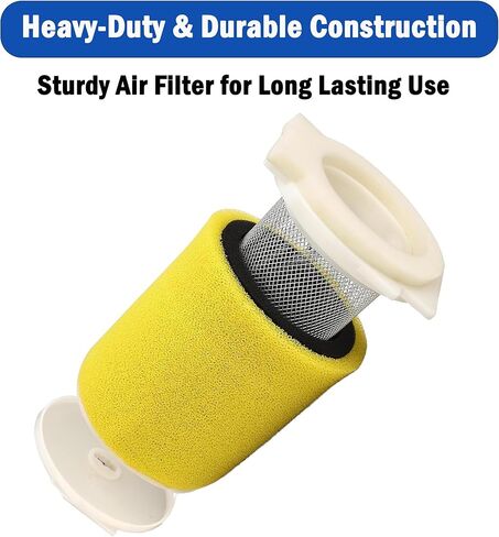 Air Filter Guide End Cap Kit Compatible for Yamaha Big Bear 350 YFM350 Moto 4 225 250 350 Timberwolf 4X4 250 YMF225 YFB250 Kodiak 400 YFM400FW Replaces 1YW-14458-01-00,1YW-14451-00-00 in Saudi Arabia