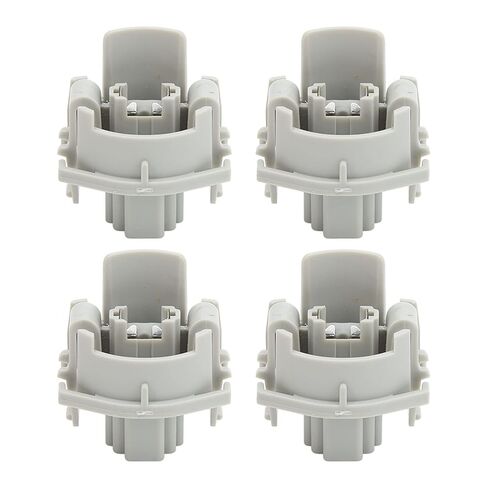 4PCS License Plate Light Socket, Rear Lamp Socket Wiring Harness Plug Connectors Holder, Brake Tail Light Rear Light Socket Bracket for, for Accord, for for in Kuwait