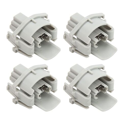 4PCS License Plate Light Socket, Rear Lamp Socket Wiring Harness Plug Connectors Holder, Brake Tail Light Rear Light Socket Bracket for, for Accord, for for in Kuwait