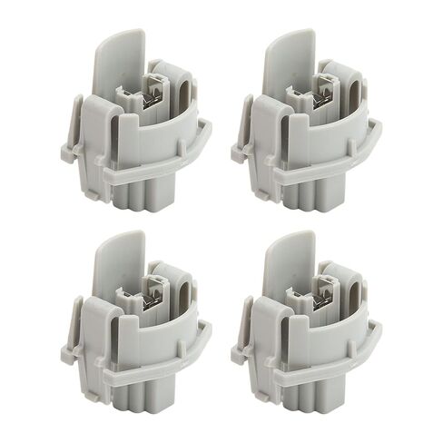 4PCS License Plate Light Socket, Rear Lamp Socket Wiring Harness Plug Connectors Holder, Brake Tail Light Rear Light Socket Bracket for, for Accord, for for in Kuwait