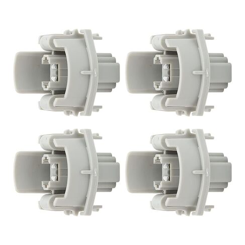 4PCS License Plate Light Socket, Rear Lamp Socket Wiring Harness Plug Connectors Holder, Brake Tail Light Rear Light Socket Bracket for, for Accord, for for in Kuwait