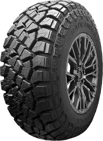 حزمة واحدة: إطار الشاحنة الخفيفة Mastertrack BADLANDS RT 35X12.50R20LT ذو 10 طبقات E 121Q للطرق الوعرة ذات الدفع الرباعي 35/12.50/20 يتضمن ضمانًا لمدة 3 سنوات ضد مخاطر الطريق (الإطار فقط) in Kuwait