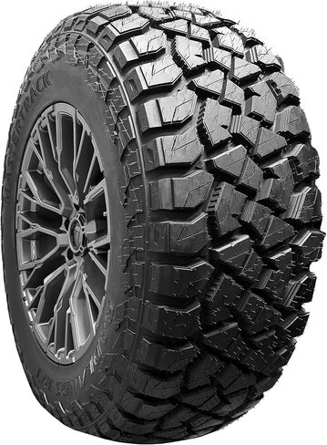 حزمة واحدة: إطار الشاحنة الخفيفة Mastertrack BADLANDS RT 35X12.50R20LT ذو 10 طبقات E 121Q للطرق الوعرة ذات الدفع الرباعي 35/12.50/20 يتضمن ضمانًا لمدة 3 سنوات ضد مخاطر الطريق (الإطار فقط) in Kuwait