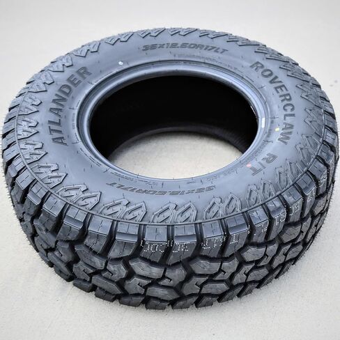 Set of 2 (TWO) Atlander Roverclaw R/T All-Terrain Mud Off-Road Light Truck Radial Tires-35X12.50R17LT 35X12.50X17 35X12.50-17 121Q Load Range E LRE 10-Ply RBL Raised Black Letters in Saudi Arabia