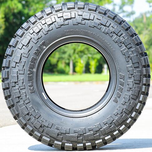 Kenda Klever M/T2 M/T Mud Off-Road Light Truck Radial Tire-35X12.50R15LT 35X12.50X15 35X12.50-15 113Q نطاق التحميل C LRC 6 طبقات BSW جدار جانبي أسود in Kuwait