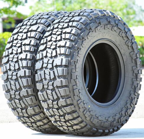 Kenda Klever M/T2 M/T Mud Off-Road Light Truck Radial Tire-35X12.50R15LT 35X12.50X15 35X12.50-15 113Q نطاق التحميل C LRC 6 طبقات BSW جدار جانبي أسود in Kuwait