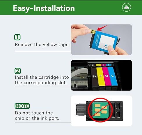 5-Pack T215 215 Ink Cartridges Remanufactured for Epson 215 Ink for WF-100 WF-110 EC-C110 Mobile Printer(3 Black x T215120-S, 2 Tri-Color x T215530-S Pigment C/M/Y/K BCS) in Saudi Arabia