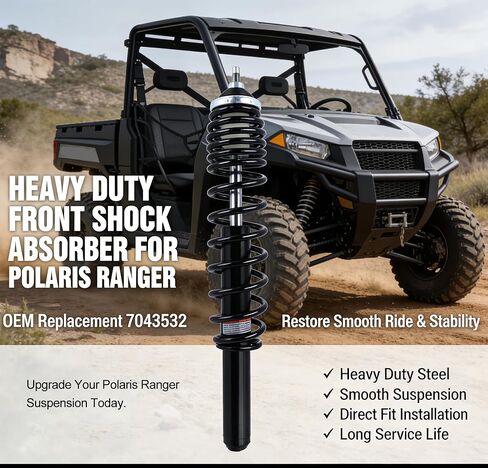 JEENDA ممتص الصدمات الأمامي قطعتين 7043532 متوافق مع Ranger 400 2010-2014، Ranger 500 2011-2013، Ranger 570 2014-2023،2016-2023 Ranger 570 Crew in Kuwait