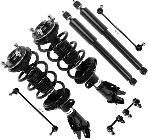 Nemtor- 6pc ‎Front Rear Struts Shock suspension kit 2013-2015 For Honda Civic Struts in Saudi Arabia