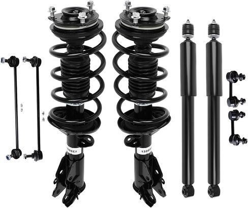 Nemtor- 6pc ‎Front Rear Struts Shock suspension kit 2013-2015 For Honda Civic Struts in Saudi Arabia