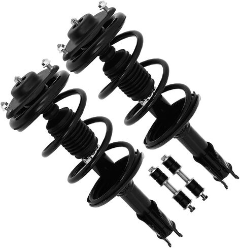 Struts kit for 2002 2003 2004 2005 2006 2007 for Mitsubishi Lancer Front Struts and Shocks Complete Assembly and Stabilizer Bar Link Kit, 4 pc in Saudi Arabia
