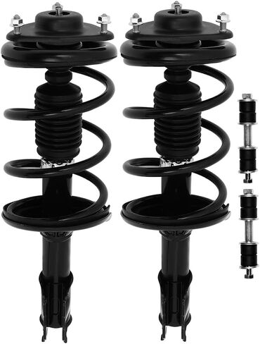 Struts kit for 2002 2003 2004 2005 2006 2007 for Mitsubishi Lancer Front Struts and Shocks Complete Assembly and Stabilizer Bar Link Kit, 4 pc in Saudi Arabia