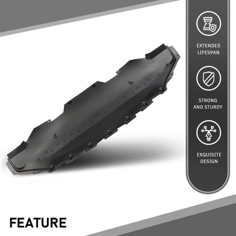 G-PLUS Front Engine Splash Shield Cover Compatible with Ford Mustang EcoBoost/EcoBoost Premium 2018-2022, Mustang GT/GT Premium 2018-2022 JR3Z17626A FO1228164 in Kuwait