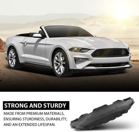G-PLUS Front Engine Splash Shield Cover Compatible with Ford Mustang EcoBoost/EcoBoost Premium 2018-2022, Mustang GT/GT Premium 2018-2022 JR3Z17626A FO1228164 in Kuwait