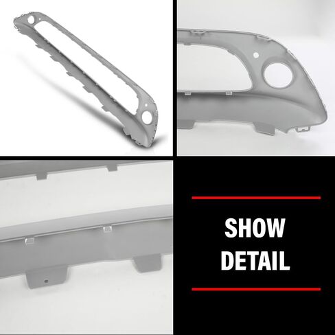 CROSSDESIGN Front Bumper Cover Lower Valance Skid Plate Compatible with Benz GLA250 GLA200 Base Trim Model 2014-2017 156-885-36-22, 1568853622, 156 885 36 22, 156-885-40-22, 1568854022, 156 885 40 22 in Kuwait
