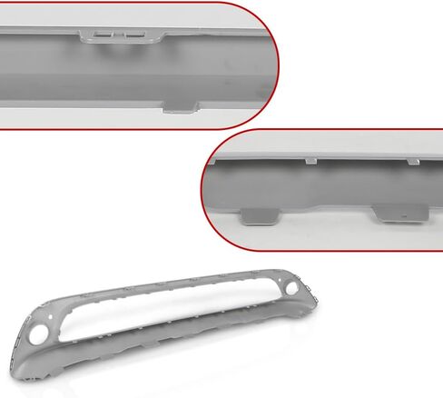 CROSSDESIGN Front Bumper Cover Lower Valance Skid Plate Compatible with Benz GLA250 GLA200 Base Trim Model 2014-2017 156-885-36-22, 1568853622, 156 885 36 22, 156-885-40-22, 1568854022, 156 885 40 22 in Kuwait
