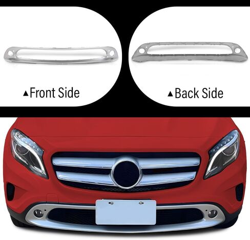 CROSSDESIGN Front Bumper Cover Lower Valance Skid Plate Compatible with Benz GLA250 GLA200 Base Trim Model 2014-2017 156-885-36-22, 1568853622, 156 885 36 22, 156-885-40-22, 1568854022, 156 885 40 22 in Kuwait