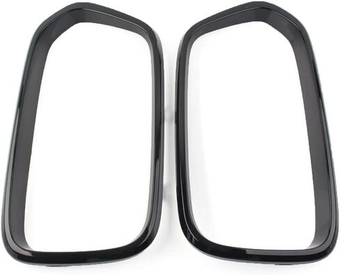 Rbanna1 Car Front Bumper Grille Frame Trim, Grill Cover for BMW X2 F39 2018-2021, Bright Black in Kuwait