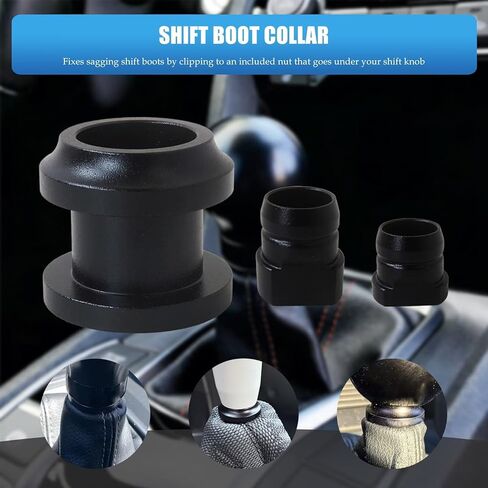 Shift Boot for Collar Upgrade M10x1.5mm Shifters Knobs Ideal for Honda Civic (MT only) 2002-2011 in Saudi Arabia
