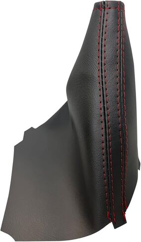 Red Stitch Microfiber Leather Shift Boot Cover Fits for Subaru Impreza WRX STI Crosstrek Forester 2008 2009 2010 2011 2012 2013 2014 2015 2016 (Made in USA) in Kuwait