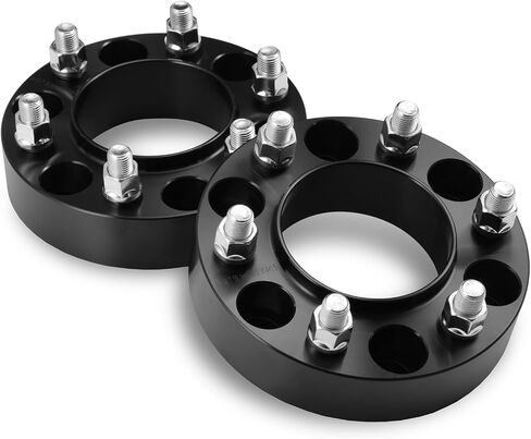 Wheel Spacers 1", 6x139.7, CB 95.2mm with 14x1.5 Studs Compatible with 2024-2026 Tacoma,2022-2025 Tundra,2023-2025 Sequoia, 2023-2026 Land Cruiser 250, 2024+GX550, 2022+LX600 in Saudi Arabia