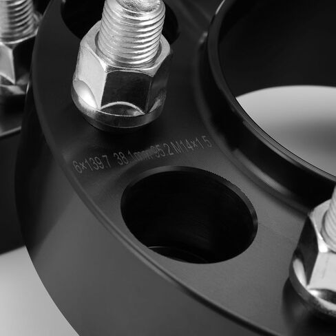 Wheel Spacers 1", 6x139.7, CB 95.2mm with 14x1.5 Studs Compatible with 2024-2026 Tacoma,2022-2025 Tundra,2023-2025 Sequoia, 2023-2026 Land Cruiser 250, 2024+GX550, 2022+LX600 in Saudi Arabia