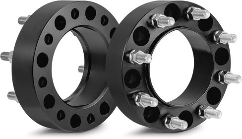 Wheel Spacers 2inch, 8x170mm, CB 125mm Compatible with 2003-2025 F250 F350 Super Duty (with Inner Lip/Hub-Centric) in Saudi Arabia