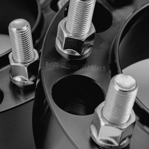 Wheel Spacers 2inch, 8x170mm, CB 125mm Compatible with 2003-2025 F250 F350 Super Duty (with Inner Lip/Hub-Centric) in Saudi Arabia