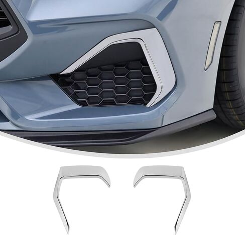 غطاء عاكس فتحة التهوية الأمامي من Linskip متوافق مع 2024 2025 2026 Ford Mustang GT Dark Horse، زخرفة شبكية لملحقات Mustang (أسود لامع) in Kuwait