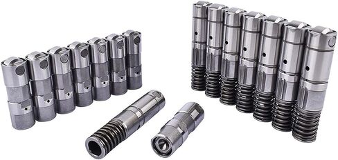 16 Pcs Hydraulic Roller lifters Valve Lifter Replacement for GM Chevy Silverado Cadillac Buick GMC Pontiac LS1 LS2 LS7 LS3 LQ4 LQ9 HL124 4.8L 5.3L 5.7L 6.0L 6.2L # 12499225 12639516 17122490 in Saudi Arabia