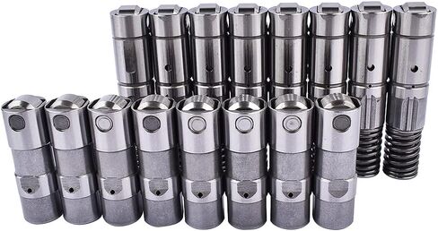 16 Pcs Hydraulic Roller lifters Valve Lifter Replacement for GM Chevy Silverado Cadillac Buick GMC Pontiac LS1 LS2 LS7 LS3 LQ4 LQ9 HL124 4.8L 5.3L 5.7L 6.0L 6.2L # 12499225 12639516 17122490 in Saudi Arabia