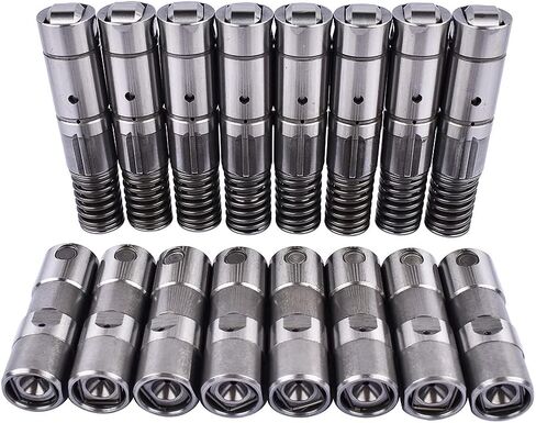 16 Pcs Hydraulic Roller lifters Valve Lifter Replacement for GM Chevy Silverado Cadillac Buick GMC Pontiac LS1 LS2 LS7 LS3 LQ4 LQ9 HL124 4.8L 5.3L 5.7L 6.0L 6.2L # 12499225 12639516 17122490 in Saudi Arabia