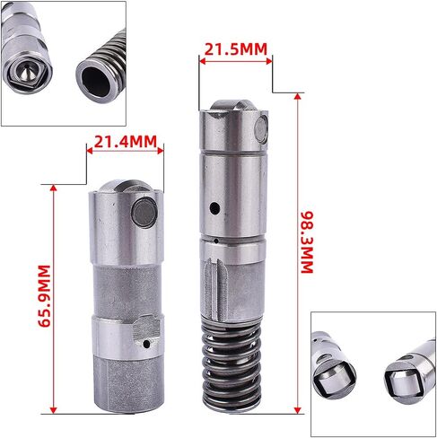 16 Pcs Hydraulic Roller lifters Valve Lifter Replacement for GM Chevy Silverado Cadillac Buick GMC Pontiac LS1 LS2 LS7 LS3 LQ4 LQ9 HL124 4.8L 5.3L 5.7L 6.0L 6.2L # 12499225 12639516 17122490 in Saudi Arabia