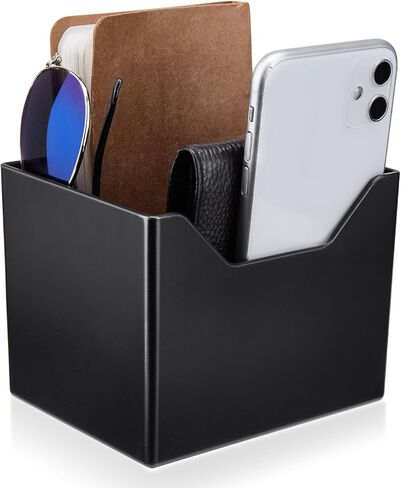 KEMIMOTO Cup Holder, Storage Organizer Caddy for Forklifts, Tractors, Trucks, Lawn Mowers, Skid Steers, Buses, Treadmills, Golf Cart Accessories, Black in Saudi Arabia