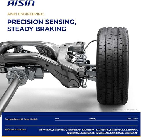 AISIN AFTERMARKET BSCH-02321 Set of 2 Front Left and Right ABS Wheel Speed Sensor - Compatible with Jeep Liberty 2002-2007 in Kuwait