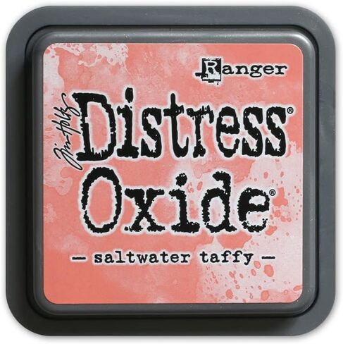 Tim Holtz Distress Saltwater Taffy February 2022, Distress Oxide Ink Pad and Oxide Reinker, Bundle of 2 Items in Saudi Arabia