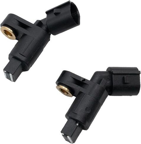 2PCS ABS Wheel Speed Sensor Front Compatible with Volkswagen Compatible with Audi Beetle Cabrio Corrado Golf Jetta Passat TT TT Quattro Replaces 1H0927807 1J0927803 1H0927808 1J0927804 93-10 in Kuwait