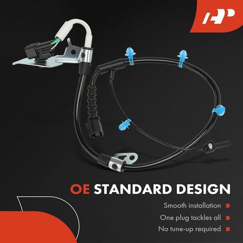 A-Premium 4PCS Front & Rear ABS Wheel Speed Sensor Compatible with Honda Models - Accord 2018 2019 2020 2021 in Kuwait