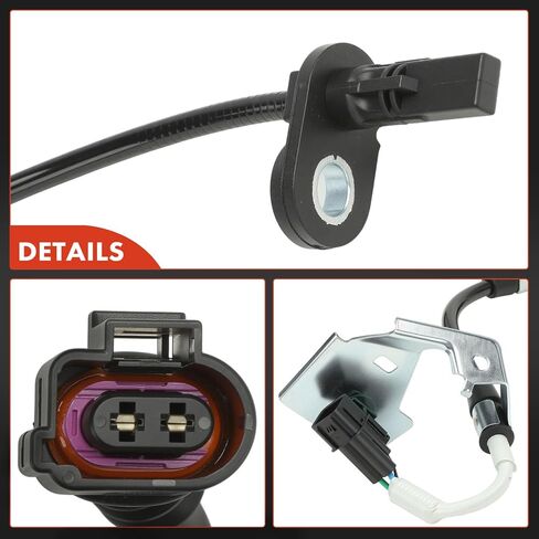 A-Premium 4PCS Front & Rear ABS Wheel Speed Sensor Compatible with Honda Models - Accord 2018 2019 2020 2021 in Kuwait