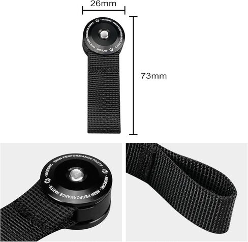 NICECNC Luggage Carrier Strap Rear Luggage Rack Ring Compatible with Yamaha YZ YZF WRF 125 250 450, Compatible with Kawasaki KX KXF125 250 450, Fit for Off-Road Models, See Fitment in Kuwait